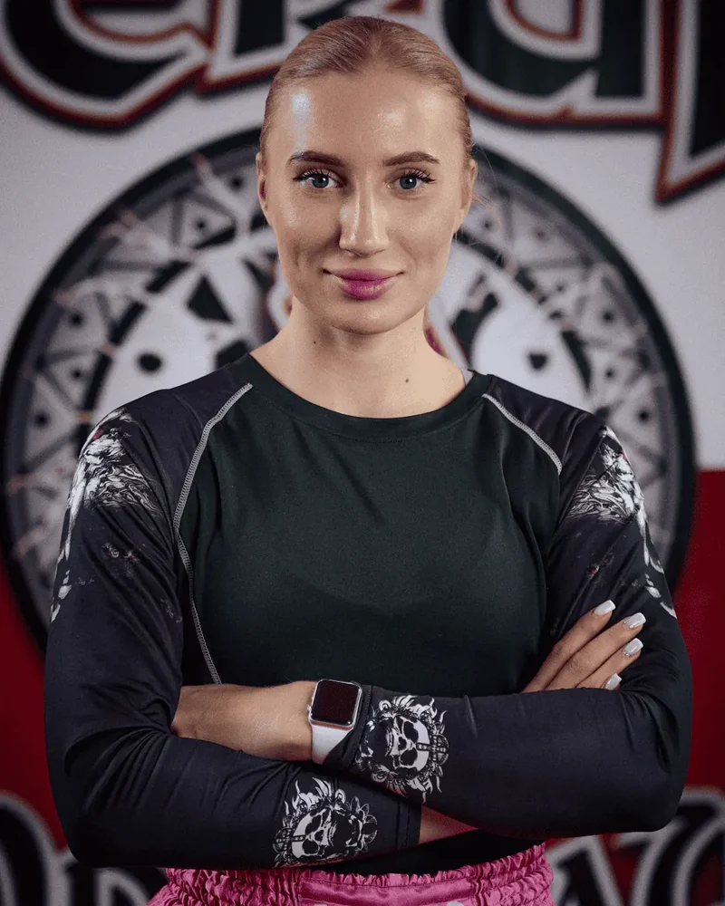 Karolina Urbańczyk, trenerka K-1 dla kobiet i kickboxingu dla dzieci